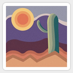 Dreamy Desert Sticker